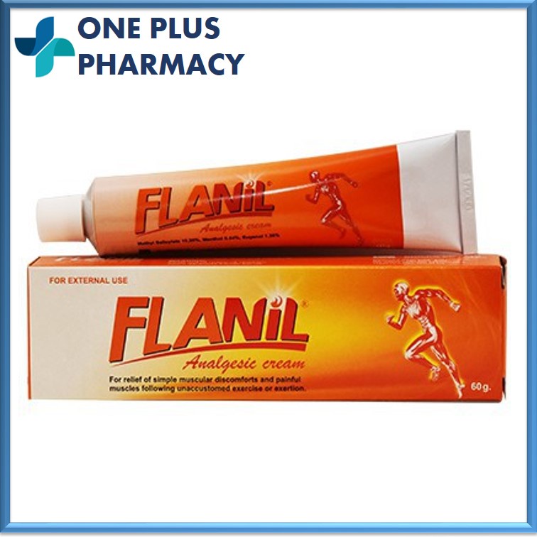 Flanil Analgesic Cream 60g [EXP 03/2029]
