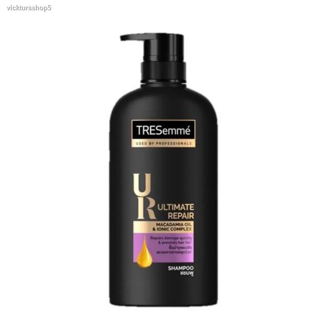 จัดส่งเฉพาะจุด จัดส่งในกรุงเทพฯTresemme Ultimate Repair Shampoo 425ml. ทำให้ผมสุขภาพดีแข็งแรง ปกป้องผมจากการเปราะขาดในอน
