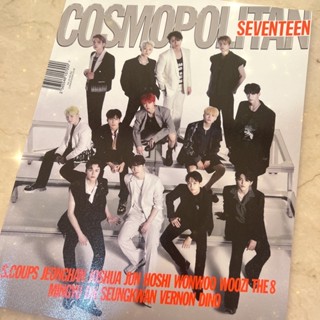 [ 🇰 พร้อมส่ง SEVENTEEN - นิตยสาร COSMOPOLITAN / Majalah June 2022 (ฟุต.) Seventeen)