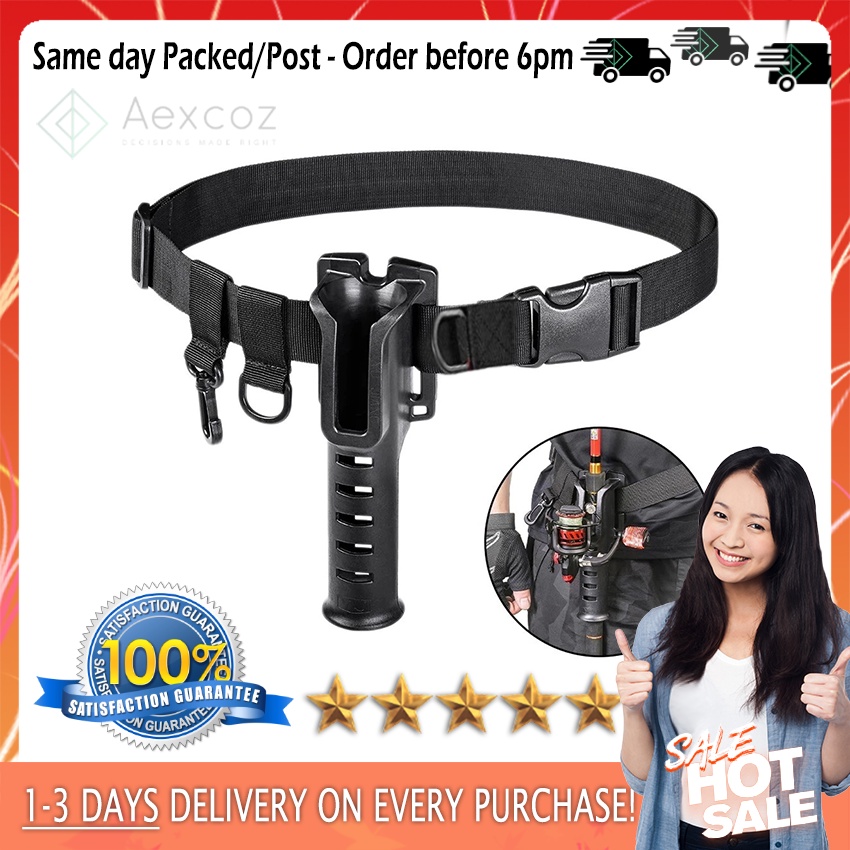 ULTRA TOUGH เข็มขัดตกปลาสําหรับ Boga คีม Rod Holders Pancing Lure Surf Cast Ajing Eging