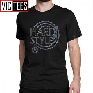 ขายดี!ผู้ชาย &amp;#39; s Hardstyle เสื้อยืด ผ้าฝ้าย พิมพ์ลาย Music Defqon Hardcore Dance DJ Techno Club Party EDM YNR N4QIS-