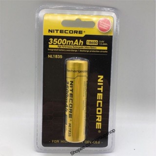 Nitecore18650แบตเตอรี่Nitecore NL1835/3500มิลลิแอมป์ 3.6โวลต์18650แบตเตอรี่แบบชาร์จไฟ