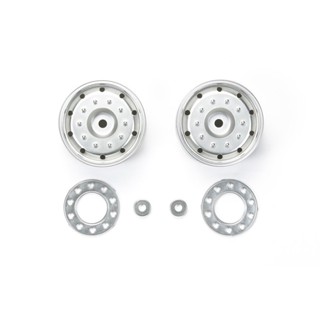 [ชุดแต่งรถบังคับ] TAMIYA 56519 TROP.19 Metal-Plated Wheels (30mm Width/hex Hub/matte Finish) ชุดแต่งทามิย่าแท้ rc