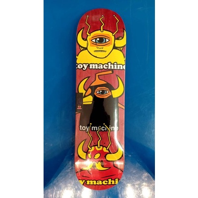 แผ่นสเก็ตบอร์ดToy Machine V Machine Deck 8.25
