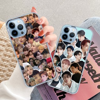 เคสโทรศัพท์มือถือแบบนิ่ม TPU ใส ลายศิลปินเกาหลี Seventeen สําหรับ iPhone 14 Pro Max 13 12Pro 11