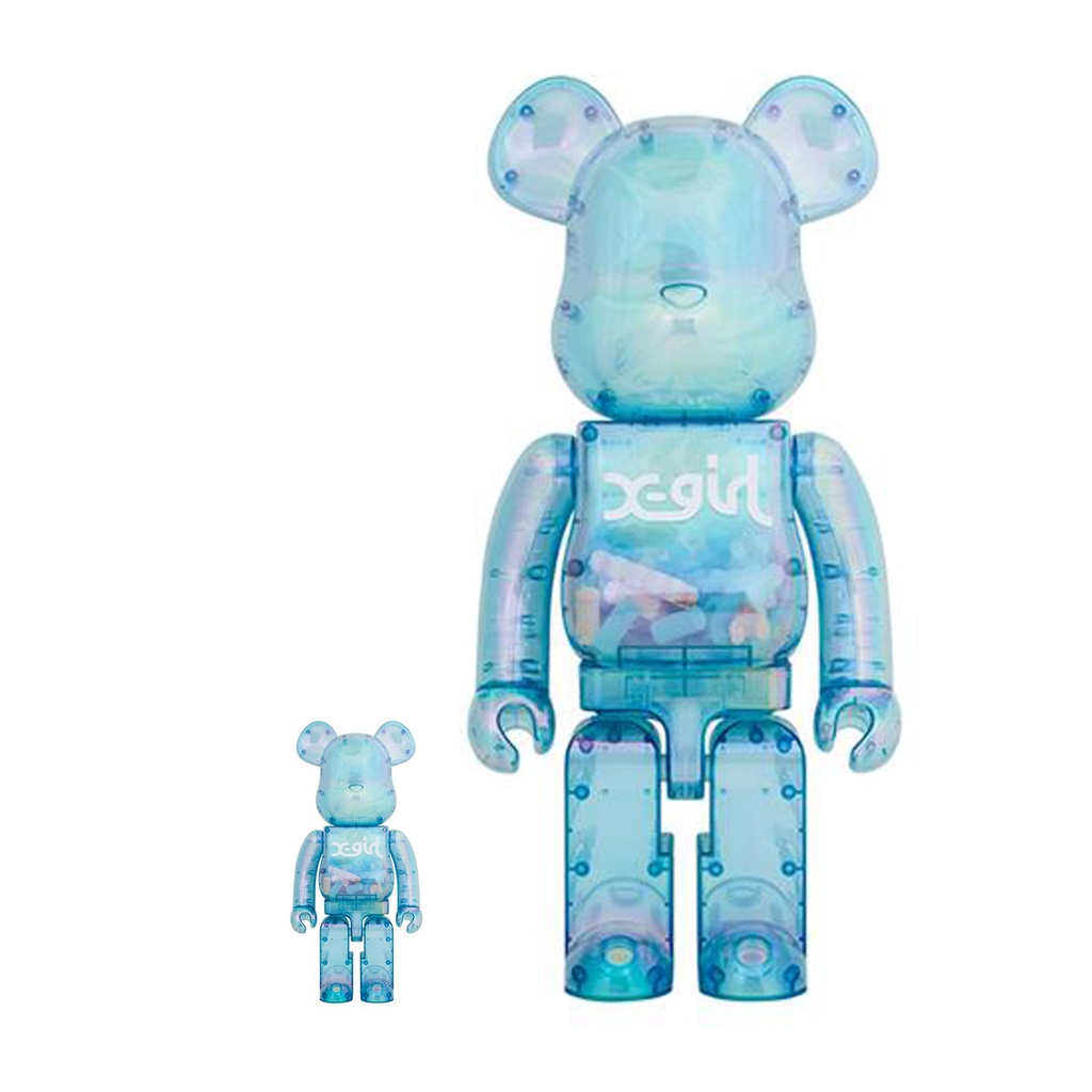 Bearbrick X-Girl 100% +400%