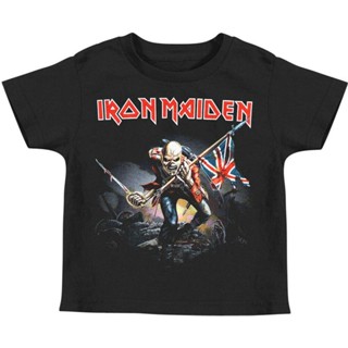 เสื้อยืดผ้าฝ้าย 100% พิมพ์ลาย Iron Maiden Trooper โอเวอร์ไซซ์ ไซซ์ XS-6XL สําหรับผู้ชาย ของขวัญคริสต์มาส