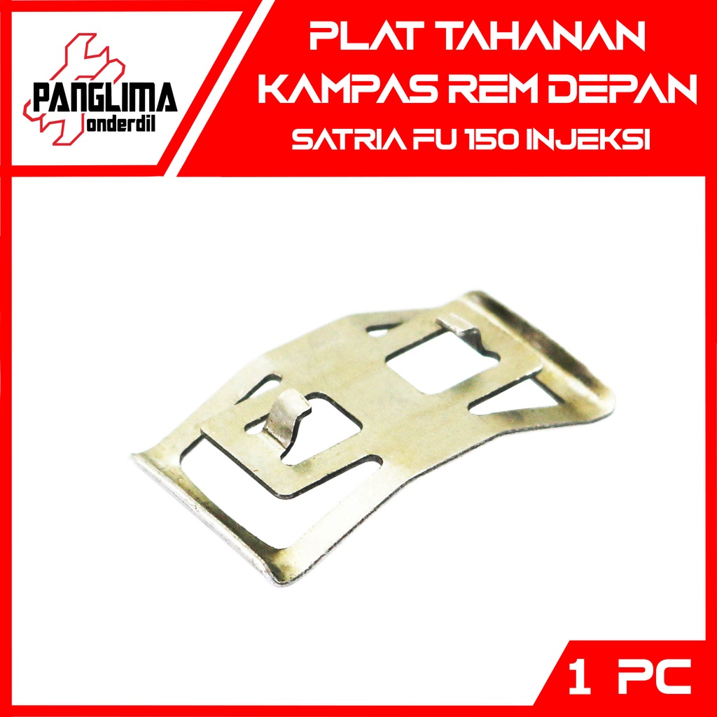 ผ้าเบรคหน้า Retainer Plate Satria FU 150 Injection-FI Dispad Plate-Spring Pad