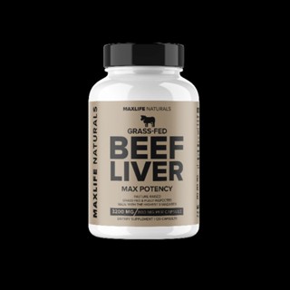 Maxlife naturals - Grass-Fed Beef Liver 3200mg