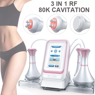 80K Cavitation Radio Frequency Body Slimming System Ultrasonic Machine RF Facial SKin Tightening Fat Burning Cellulite m