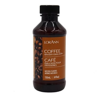 LORANN Natural Coffee Emulsion 4 Oz.กลิ่นกาแฟ (118 ml) (06-7…