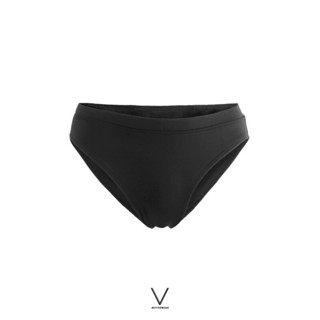 V ACTIVEWEAR SS2022 SWIMMING BLACK กางเกงว่ายน้ำ ชับในทั้งตัวผ้าหนา กัน UV UPF 50+