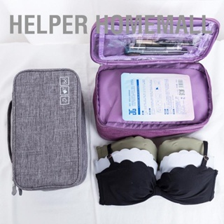 Helper Homemall ชุดชั้นใน ผ้าออกซ์ฟอร์ด ขนาดใหญ่ จุของได้เยอะ สําหรับผู้หญิง