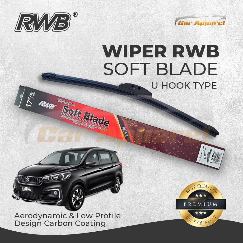 RWB Soft Wiper NEW ERTIGA GEN2 2018-2022 Hybrid / Windshield NEW ERTIGA