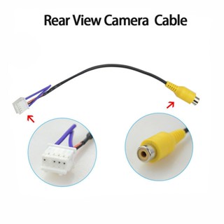 10Pin Rear View Backup Camera Cable  Adapter RCA For Car Stereo Radio Quick