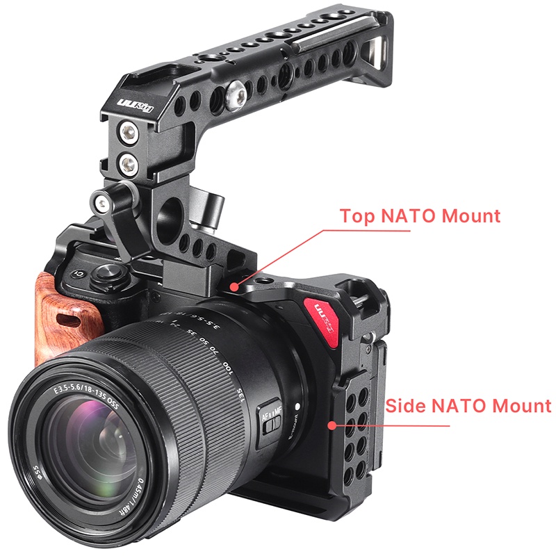 Ulanzi UURIG สำหรับกล้องSony A6100 A6300 A6400 A6500 A6600 (UURig Metal ...
