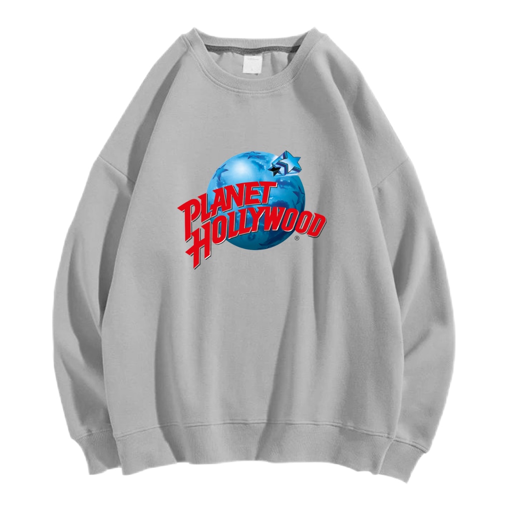 PLANET HOLLYWOOD SWETER CREWNECK MEN WOMEN ไซส์ M-XXL OGAWA