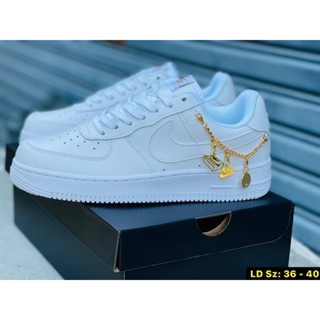 รองเท้าผ้าใบ NlKE Air Force 07 LX•Lucky Charm•【พร้อมส่ง】งานHiEnd **มีเก็บปลายทาง**