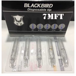 ปลายพลาสติก  Tattoo Needle Disposable Tips MFT (ปลายปิด) ลงสีลงเงา