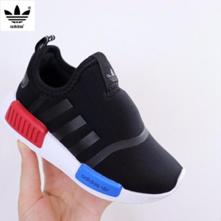 พร้อมส่ง real shot A_didas NMD360 รองเท้ากีฬาลําลอง แบบสวม สําหรับเด็กผู้ชาย และผู้หญิง