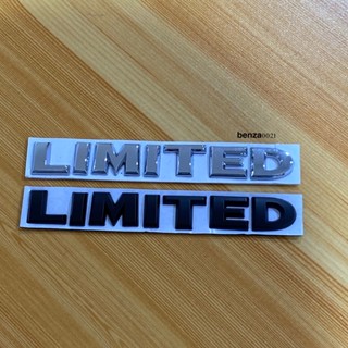 โลโก้ LIMITED ขนาด 1.6 x 13.3 cm ราคาต่อชิ้น