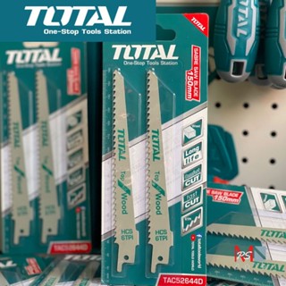 TOTAL ชุดใบเลื่อยจิ๊กซอว์ตัดไม้ 150 x 19 x 1.25 mm รุ่น TAC52644D