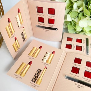 Gucci Lip Colour Rouge a Levres Sample Size # 25 Goldie Red (4 textures)