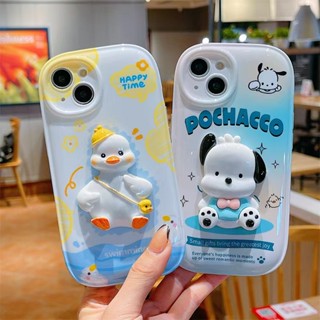 เคสนิ่มการ์ตูนพร้อมกิ๊ฟต๊อกตั้งได้ สำหรับVivo Y21 Y21T T1X Y33S Y33T V23 Y12A Y12S Y20 Y20S Y20I Y12 Y15 Y17 สำหรับรุ่นO