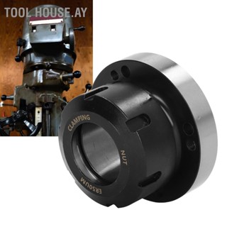 Tool House.Ay หัวจับคอลเล็ต Er50 เหล็กคาร์บอน เส้นผ่าศูนย์กลาง 100 มม. 7 รู สําหรับเครื่องกลึง Cnc