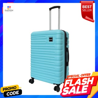 เบสิโค กระเป๋าเดินทางแบบล้อลาก รุ่น GROOVE-RE1151 ขนาด 24 นิ้ว สีฟ้าBesico Rolling Luggage Model GROOVE-RE1151 Size 24 I