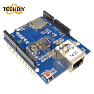 บอร์ดขยายเครือข่าย Mega2560 W5100 Mega 2560 R3 สําหรับ Arduino