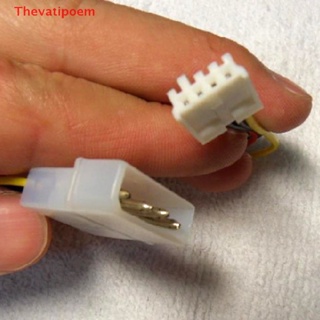 [Thevatipoem] ขายดี สายเคเบิลเชื่อมต่อ 4 Pin Molex IDE Male to 4P ATA Female