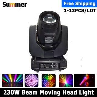 No Tax 1Pcs Beam 7R 230W Moving Head Lighting DMX Dj Stage Equipment For Indoor Performance Atmosphere Party Stage Light