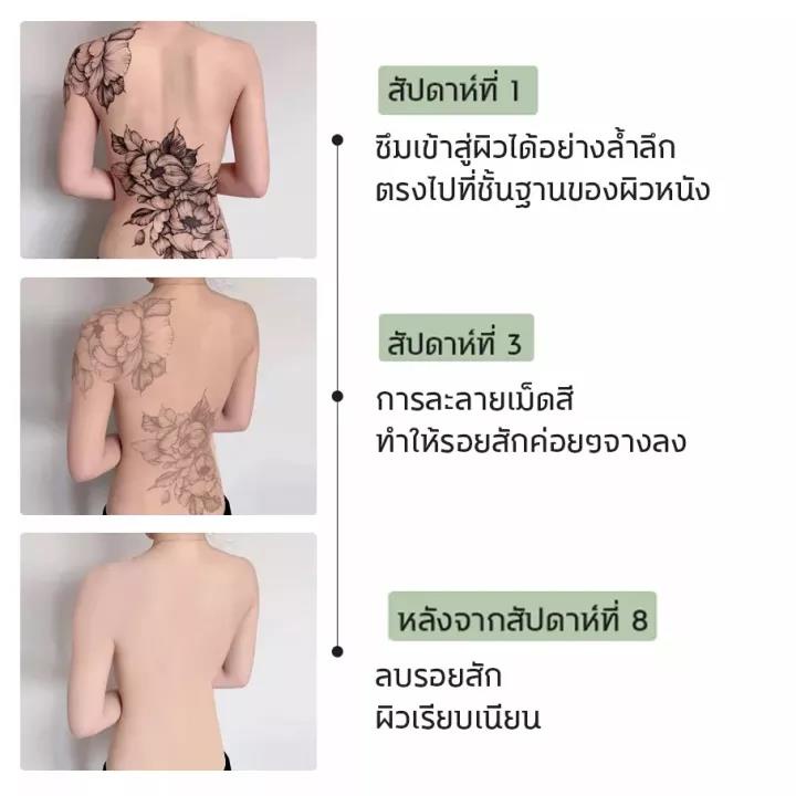 ไม่ต้องเลเซอร์! น้ำยาลบรอยสัก13g ลบรอยสักไม่ต้องเลเซอร์ สามารถใช้ได้กับส่วนต่างๆของร่างกาย(ครีมลบลอยสัก ครีมปิดรอยสัก)