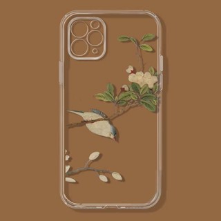 Chinese style~เคสไอโฟน iPhone 7 8 se2020 เคส 13 11 pro max 8plus 12 14 pro phone case Xr Xs X max 8พลัส cover นิ่ม 7plus