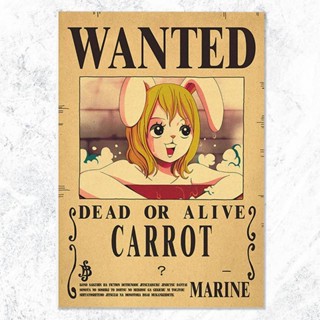 โปสเตอร์ One Piece CARROT One Piece 28.5x42 ซม. (ขนาดกระดาษ A3)