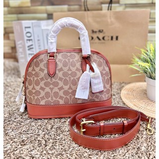 COACH REVEL BAG ((CC411//CC414)) กระเป๋าทรงโดม   Code:B4D201065 แบรนด์แท้ 100% งาน Outlet