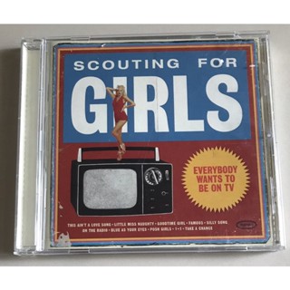 ซีดีเพลง ของแท้ มือ 2 สภาพดี...ราคา 250 บาท “Scouting for Girls” อัลบั้ม "Everybody Wants to Be on TV"*แผ่นMade In EU*