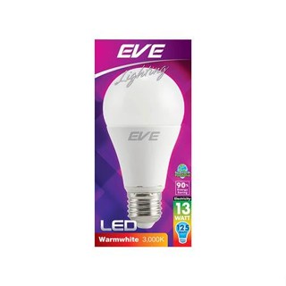 หลอด LED EVE A60 13 วัตต์ WARMWHITE E27