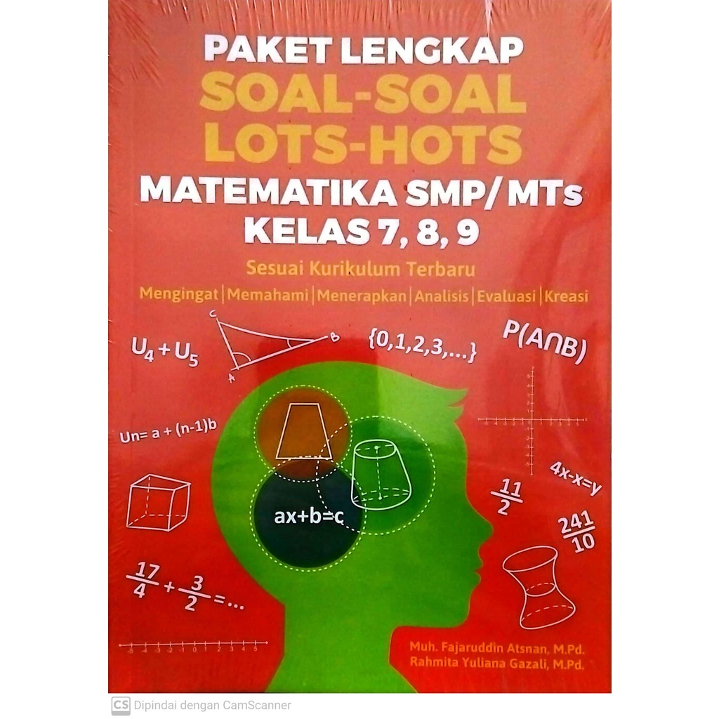แพ็คเกจสมบูรณ์ของ LOTS-HOTS MATHEMATICS QUESTIONS สําหรับ SMP/MTS KLS 7.8.9 -Uranus Ngagel-
