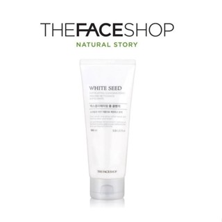 [THE FACE SHOP] White Seed Exfoliating Foam Cleanser 150ml  โฟมล้างหน้า ทําความสะอาดผิวหน้า เมล็ดพันธุ์ขาว สินค้าเกาหลีแท้ๆส่งตรงจากเกาหลี