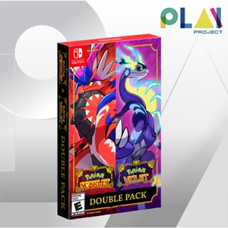 Nintendo Switch : Pokemon Scarlet &amp; Violet Double pack [มือ1] [แผ่นเกมนินเทนโด้ switch]