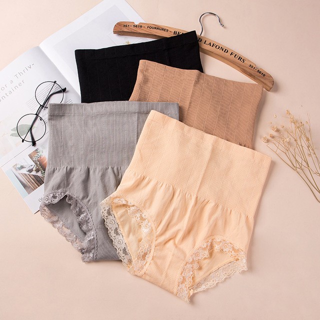 CSH กางเกงในเก็บพุง กางเกงญี่ปุ่นกระชับสัดส่วน กางเกงสตรี กระชับหน้าท้อง FreeSize รุ่น MUNAFIE-27Sep