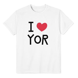 เสื้อยืด พิมพ์ลาย SPY FAMILY SPY FAMILY Yuri Briar YOR Forger I LOVE YOR แฟชั่นสําหรับครอบครัว