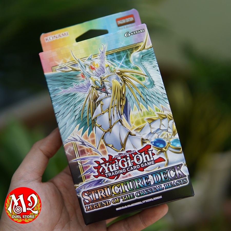 กล่องการ์ด Legend of the Crystal Beasts Structure Deck Yugioh ของแท้ - นําเข้าจากอเมริกา