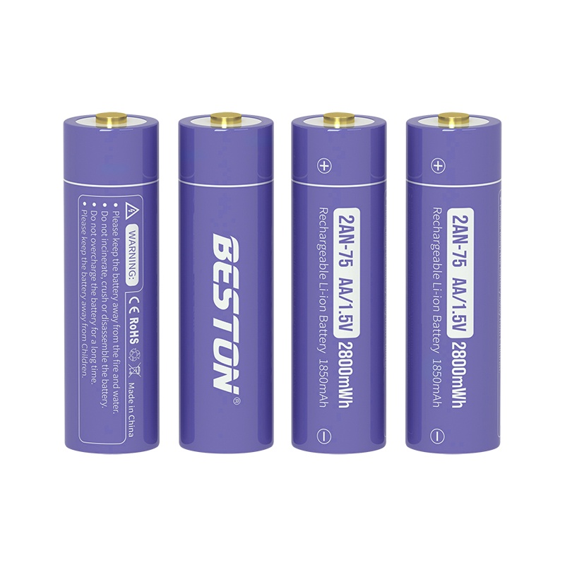 ถ่านชาร์จ BESTON AA 1.5v Li-ion 1850mAh เครื่องชาร์จ BST-M7011 Beston 1.5v Li-ion Battery