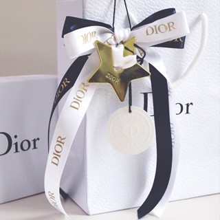 Dior Car Aromatherapy Pendant Christmas Limited Fragrance Stone Lucky Star Pendant Premium จี้หินน้ําหอม รูปดาวนําโชค 2022 สําหรับตกแต่งรถยนต์