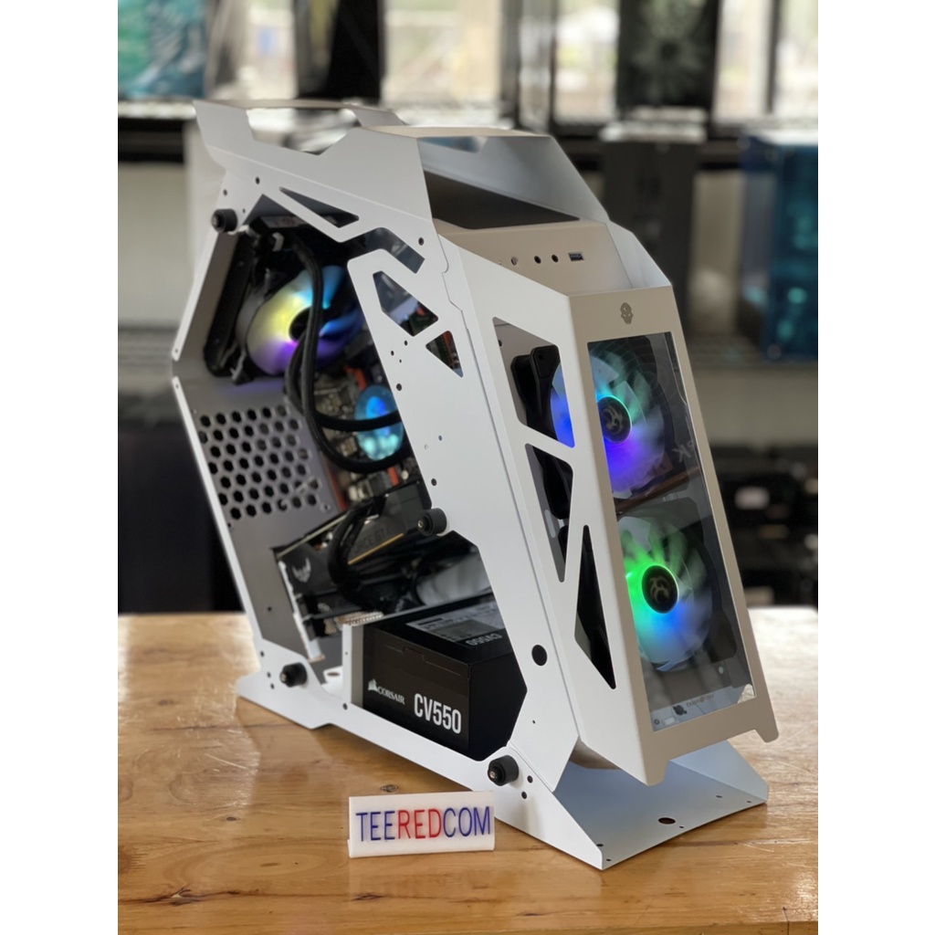 คอมพิวเตอร์ คอมเล่นเกมส์ ทํางาน ตัดต่อ ปล่อยบอทcpu intel xeon E5 2666v3 10คอ20เทรด Gtx1660super 6g R