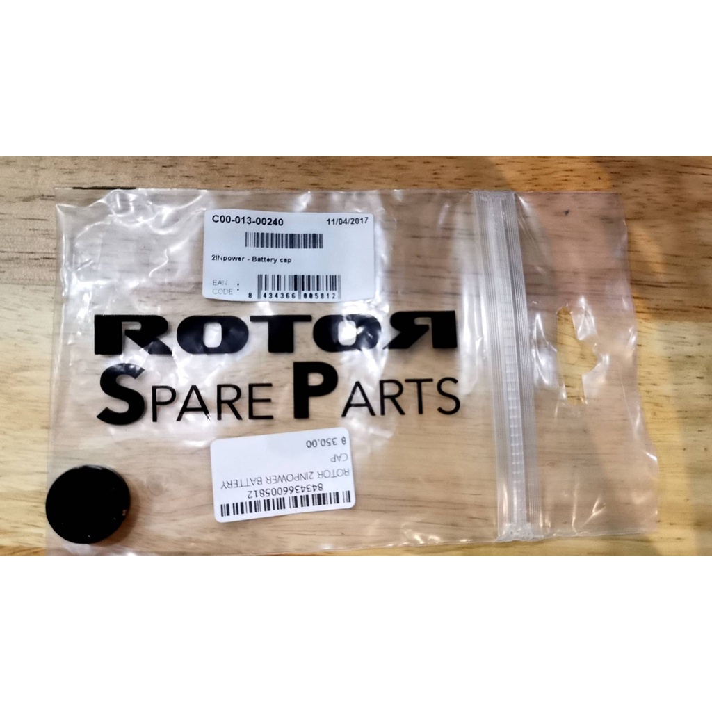 ฝาปิดแบตเตอรรี่​  ROTOR​ SPARE​ PARTS​ 2INPOWER Battery​  CAP​