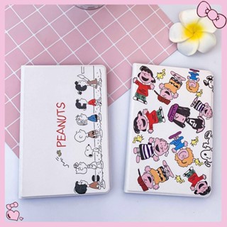 For iPad Gen9 10.2inch Gen8 Gen7 2019 Apple iPad Cover For 2018ipad AIR2 Protective Sleeve 3 shell 6 leather Set 1 anti-Fall Gen6 cartoon mini4/5 tablet ipad Snoopy Pro9.7 Gen5 Cover
